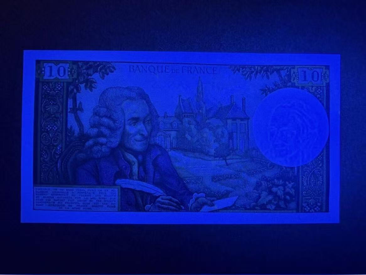 【礼羽收藏】🌏世界钱币拍卖第109期 法国 1972年10法郎 伏尔泰 全新UNC