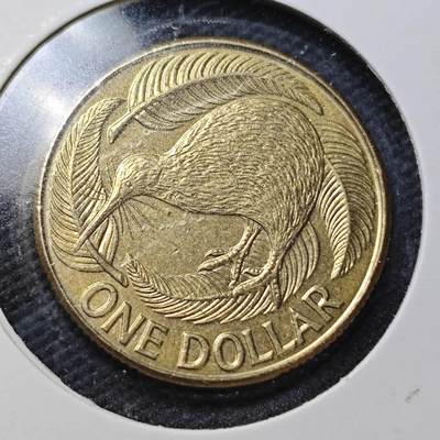 KK钱币收藏小铺  第361场  2月预留时间 周末发货 -  新西兰1元