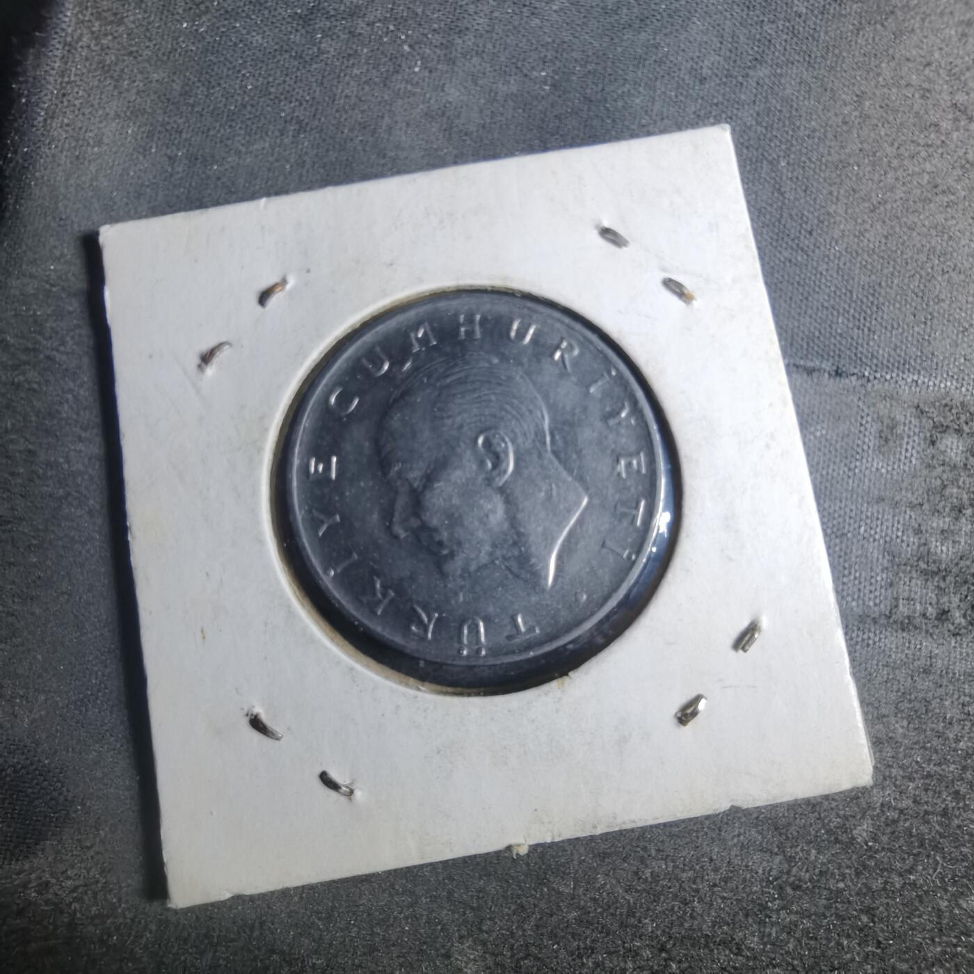 沼泽如烟--第885场 土耳其1972年1里拉