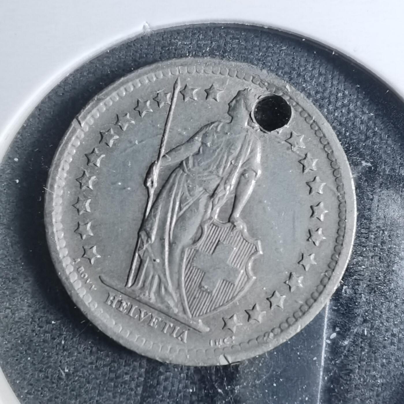 沼泽如烟--第885场 瑞士1969年半法郎