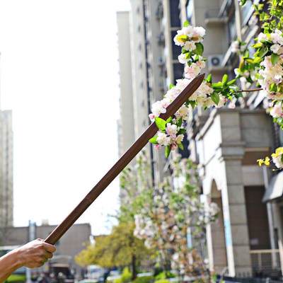 听雨轩（12） - 重蚁木一体手工制作实木单手剑 88*3.5*2cm