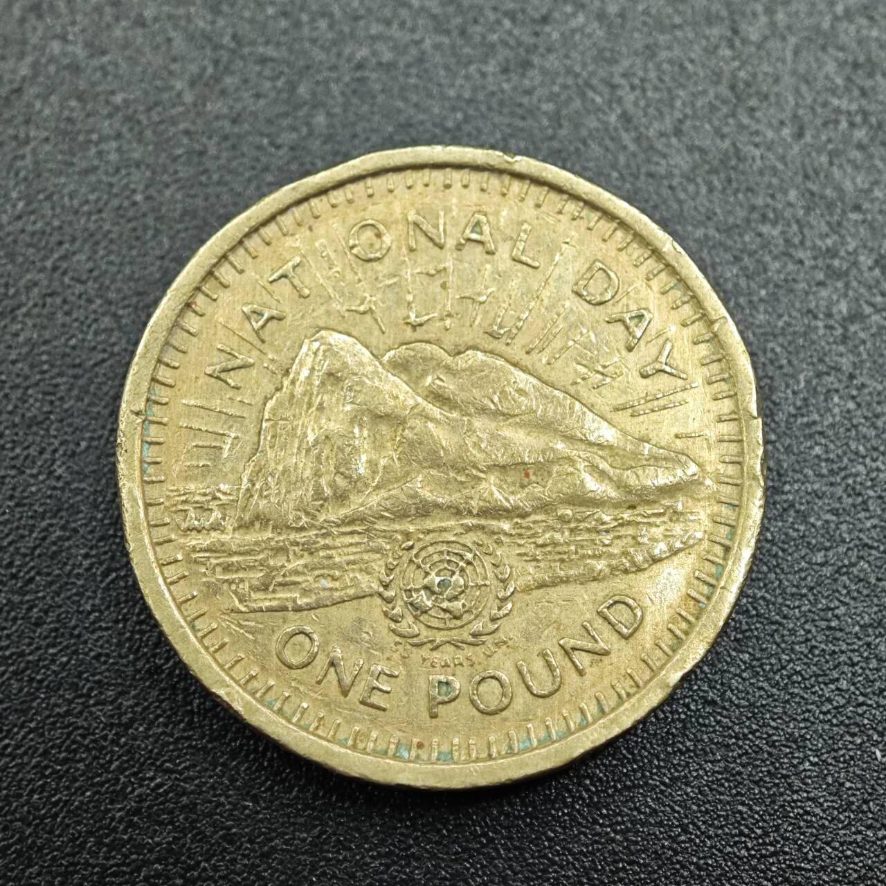 【淘币小摊】实时拍第七百七十九拍   散币场   满百包邮可预留二周 每周一统一发货   直布罗陀1995年一镑铜币