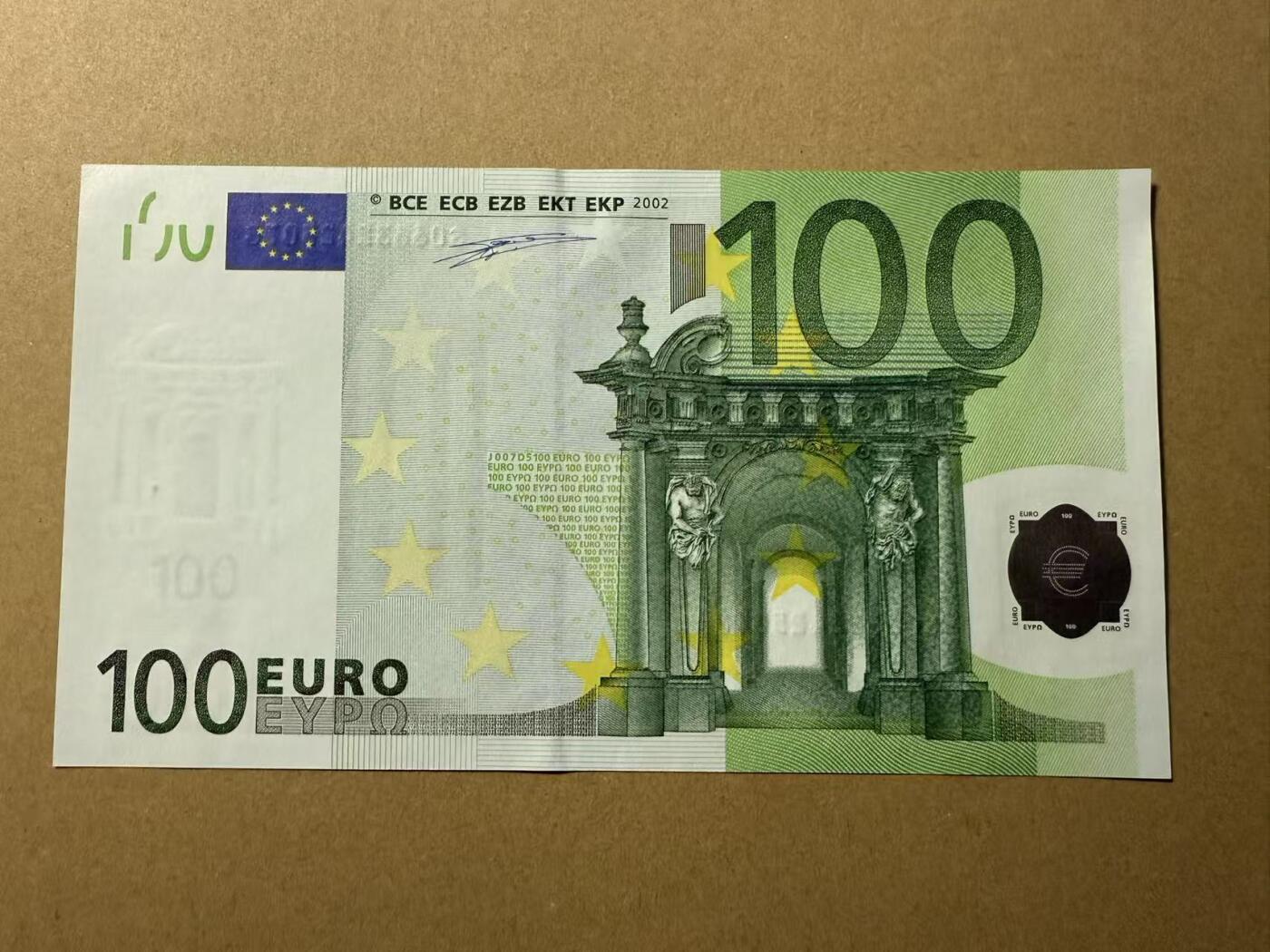 【礼羽收藏】🌏世界钱币拍卖第109期 02年 一签 100欧 全新unc 意大利版