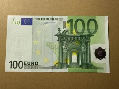 【礼羽收藏】🌏世界钱币拍卖第109期 - 02年 一签 100欧 全新unc 意大利版