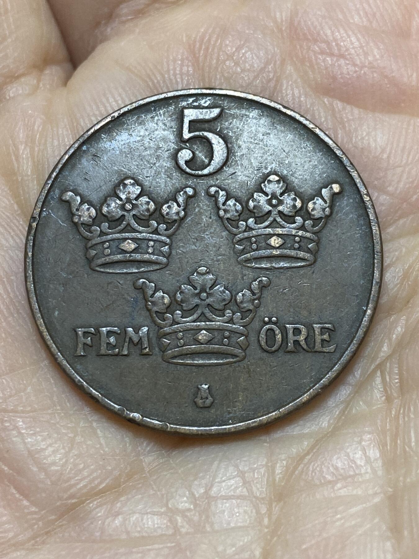 2025年第一百一十九场(总第一百四十五场）外国好品散币(免佣金) 芬兰🇫🇮1919年5欧尔