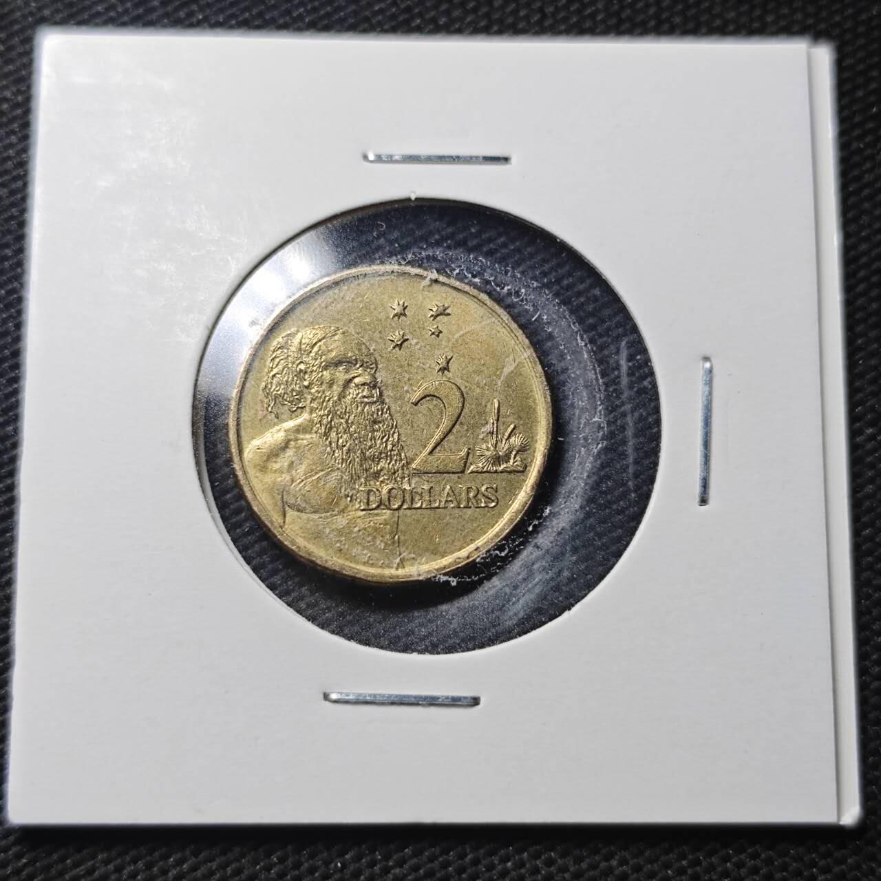 KK钱币收藏小铺  第360场  2月预留时间 周末发货  澳大利亚2元