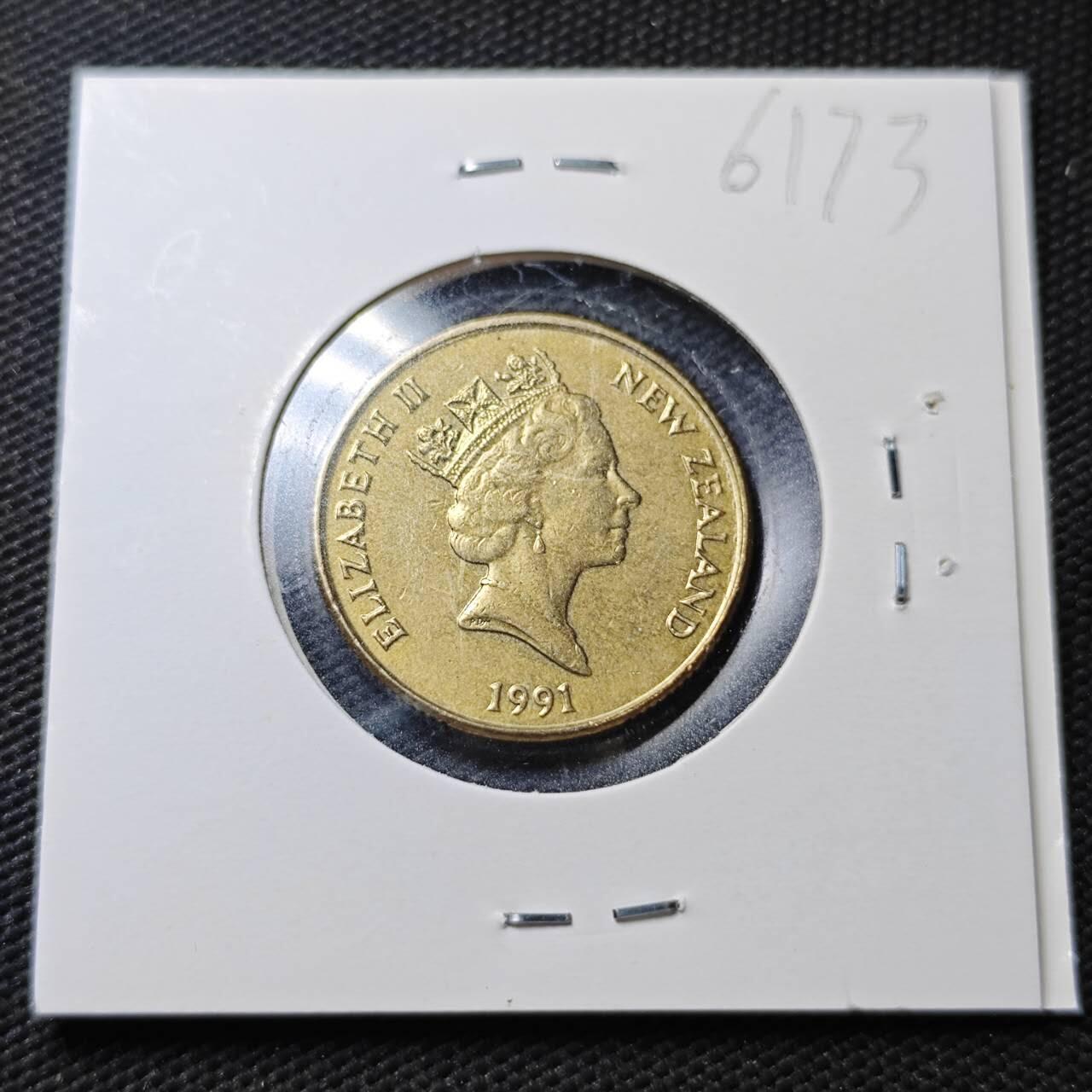 KK钱币收藏小铺  第361场  2月预留时间 周末发货  新西兰1元