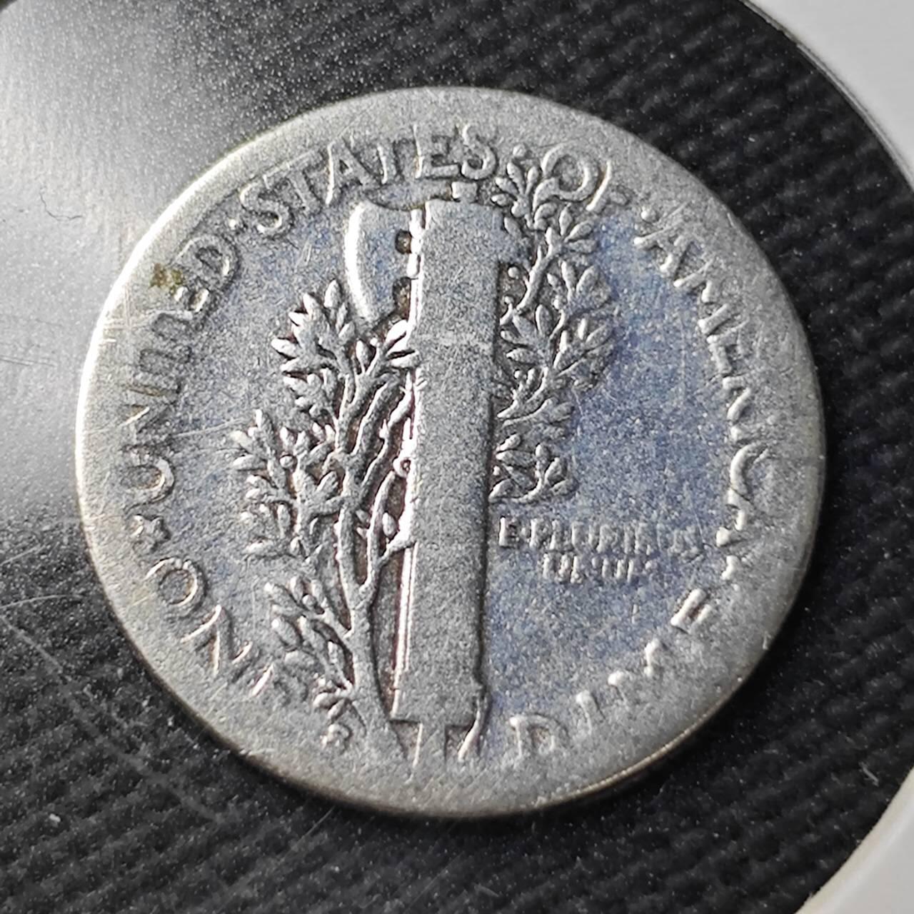 KK钱币收藏小铺  第361场  2月预留时间 周末发货  1928美国小飞人银币