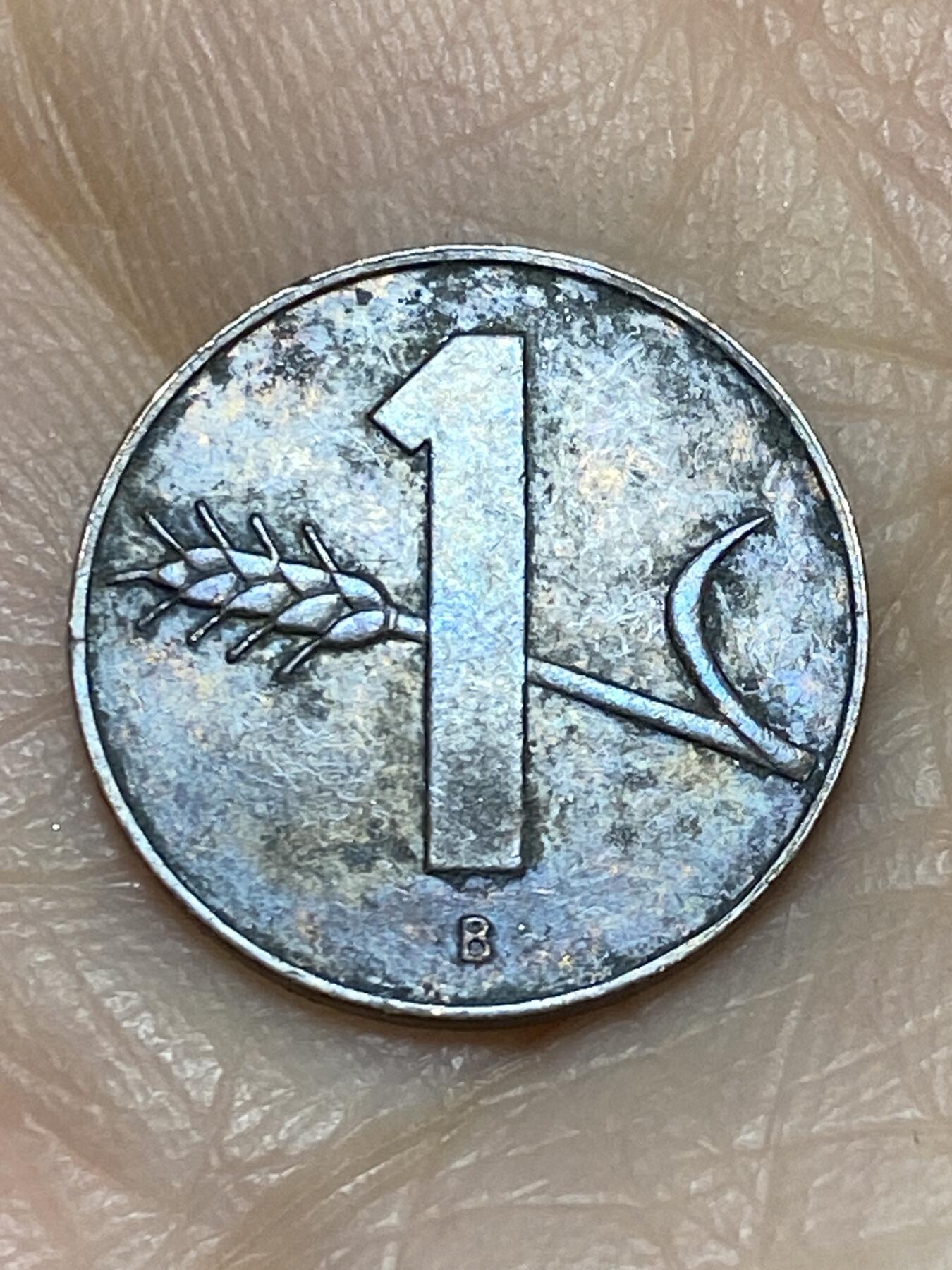 2025年第一百一十九场(总第一百四十五场）外国好品散币(免佣金) 瑞士🇨🇭1958年1分(B标伯尔尼造)