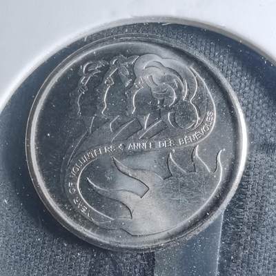 沼泽如烟--第885场 - 加拿大2001年十分纪念币