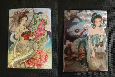 夜之极第三十四期 （11月1日周六晚9点截拍，欢迎竞拍） - 解语花 彫仙 白素贞+小青 粗闪