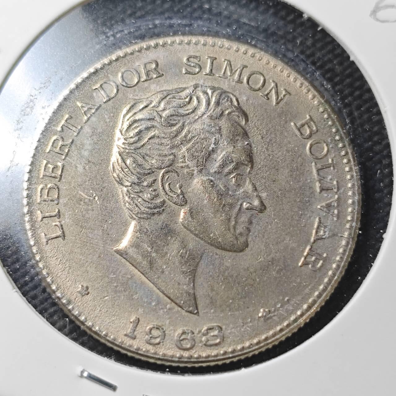 KK钱币收藏小铺  第360场  2月预留时间 周末发货  1963哥伦比亚50分