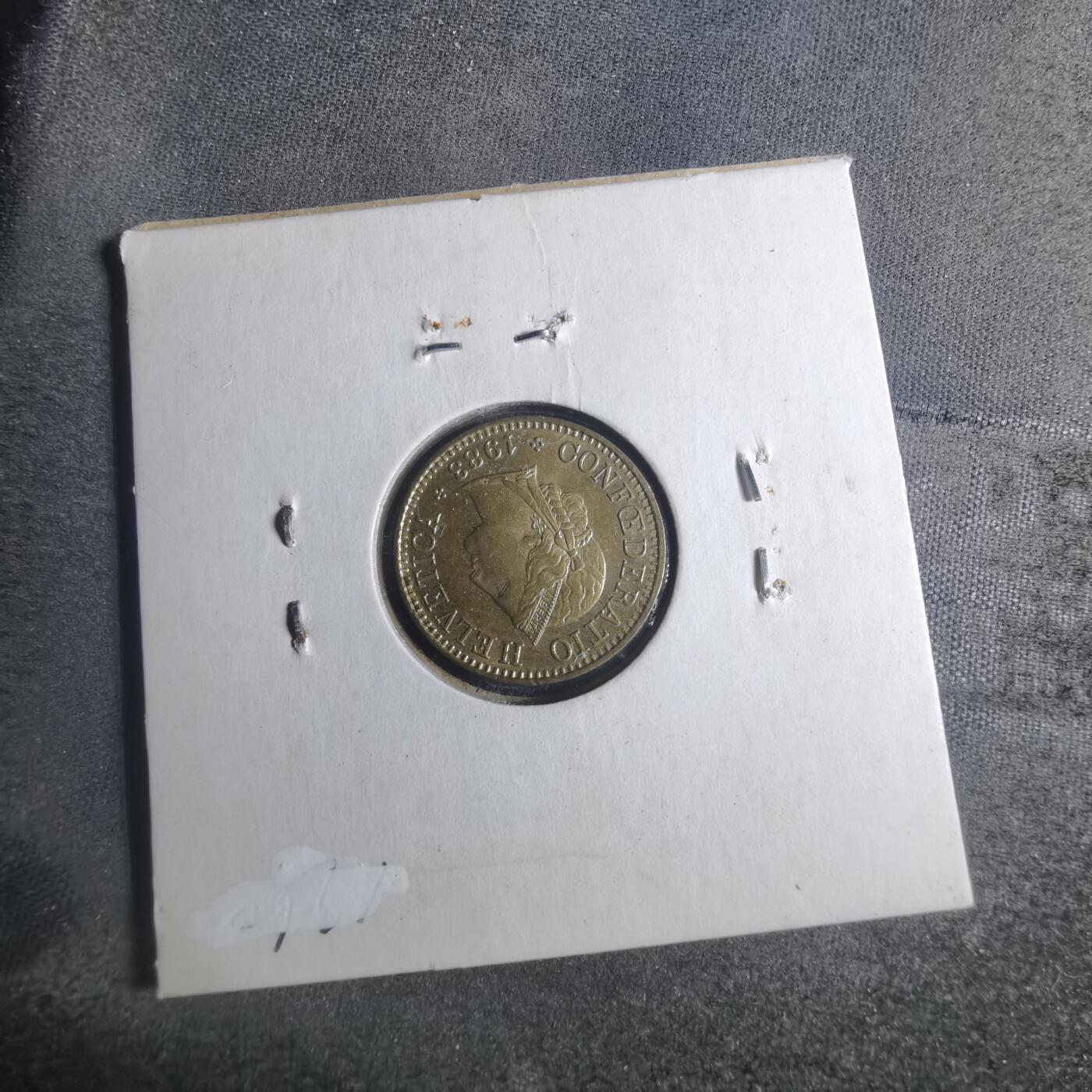 沼泽如烟--第885场 瑞士1983年五分