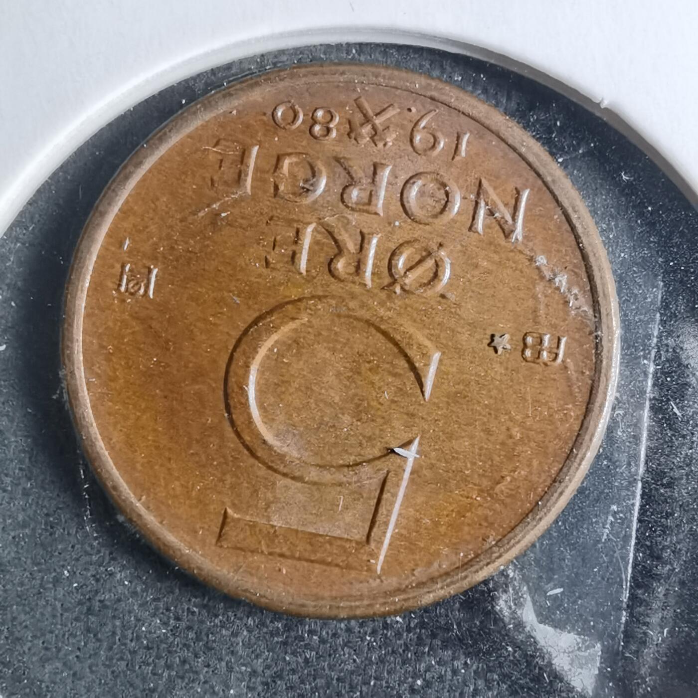 沼泽如烟--第885场 挪威1980年5欧尔