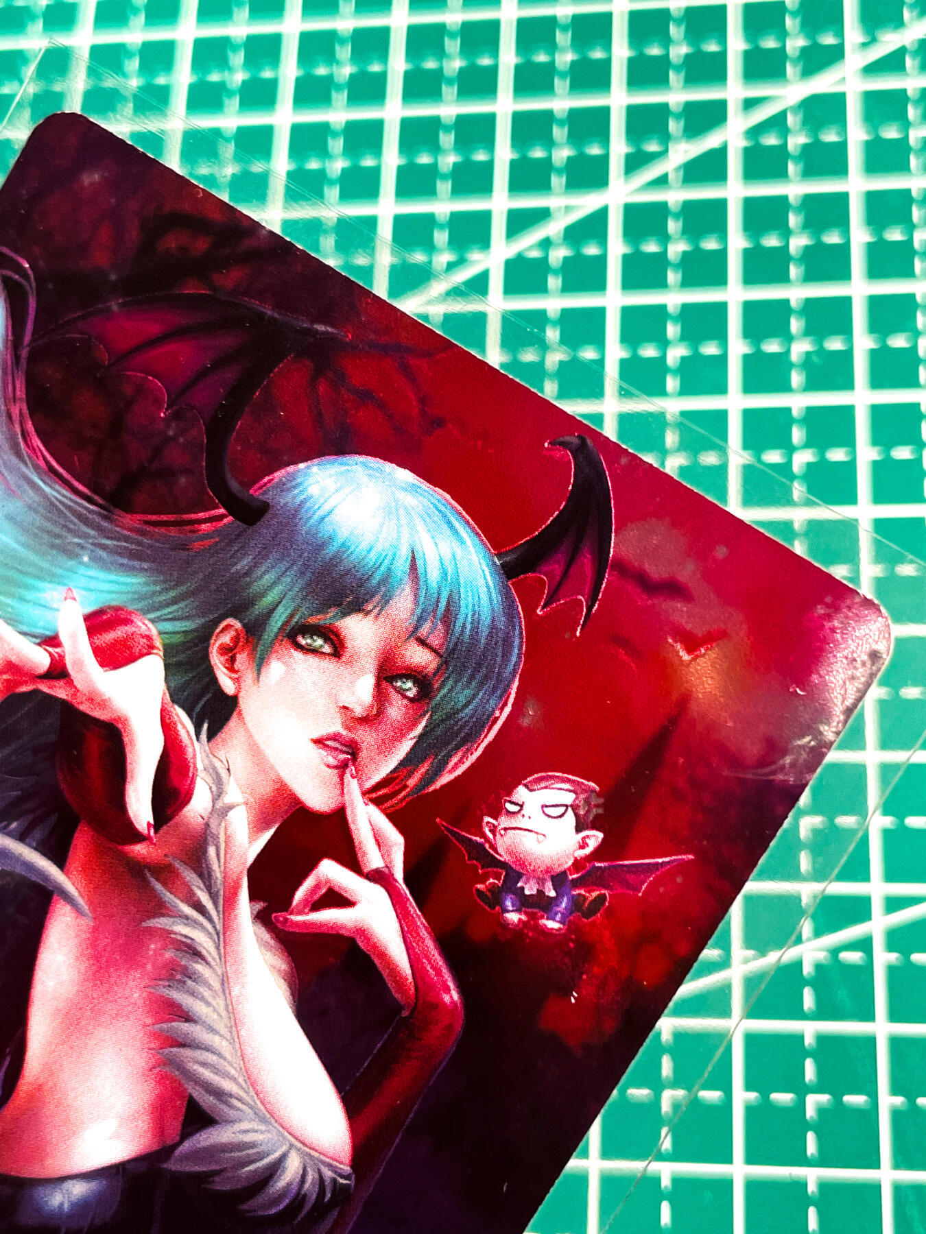 显眼宝35期 佣金1起 10月29日晚20:30截拍  正规卡 藏无缺 镭光小人卡 安斯兰特 一张 小卡尺寸