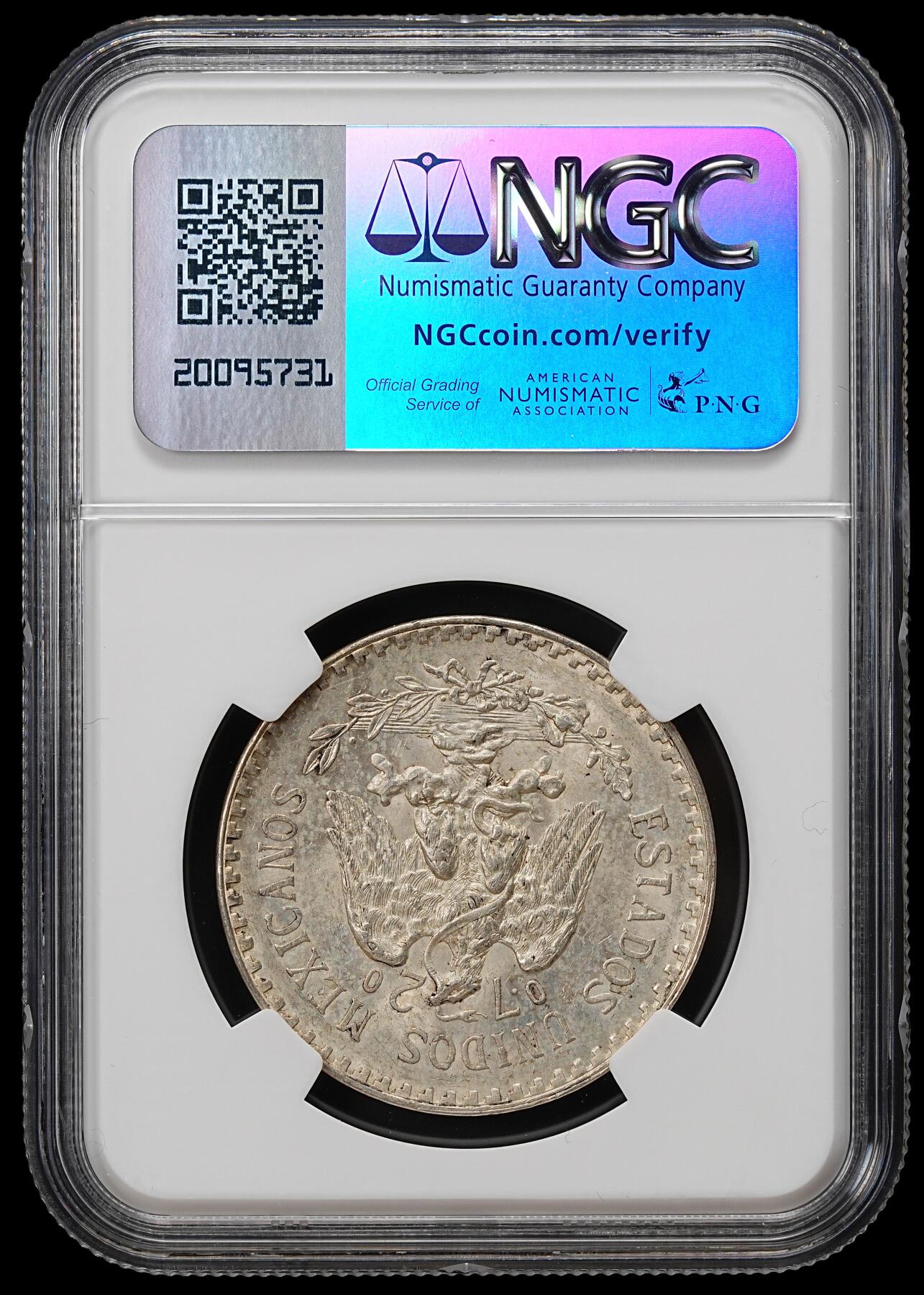 修遠堂世界钱币第九十一期 NGC MS63 1933年墨西哥1比索银币