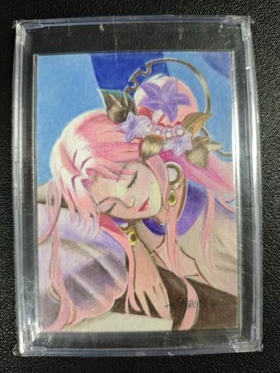 天玑星卡拍第133期《10.30周四截拍》持续收拍收评中 满赠卡需备注 - 【手绘卡】艺绘创想 云龙 动漫美女 1/1 手绘卡