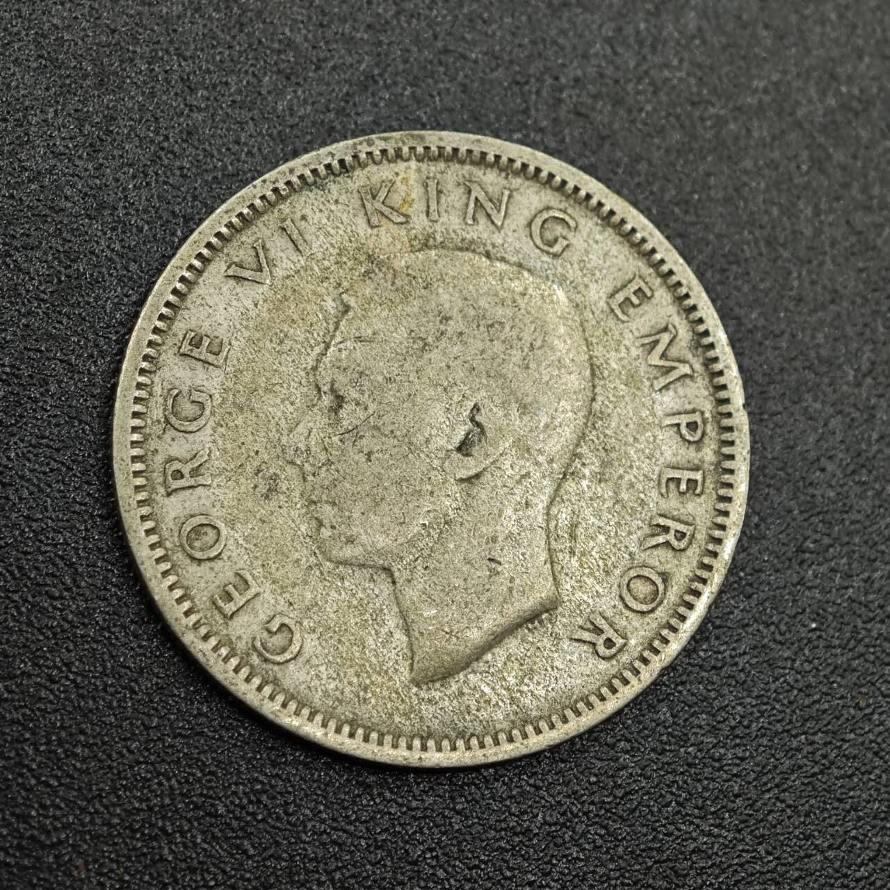 【淘币小摊】限时拍第七百八十拍  小银币场  满百包邮可预留两周  周一统一发货  新西兰1939年乔治五世6便士银币