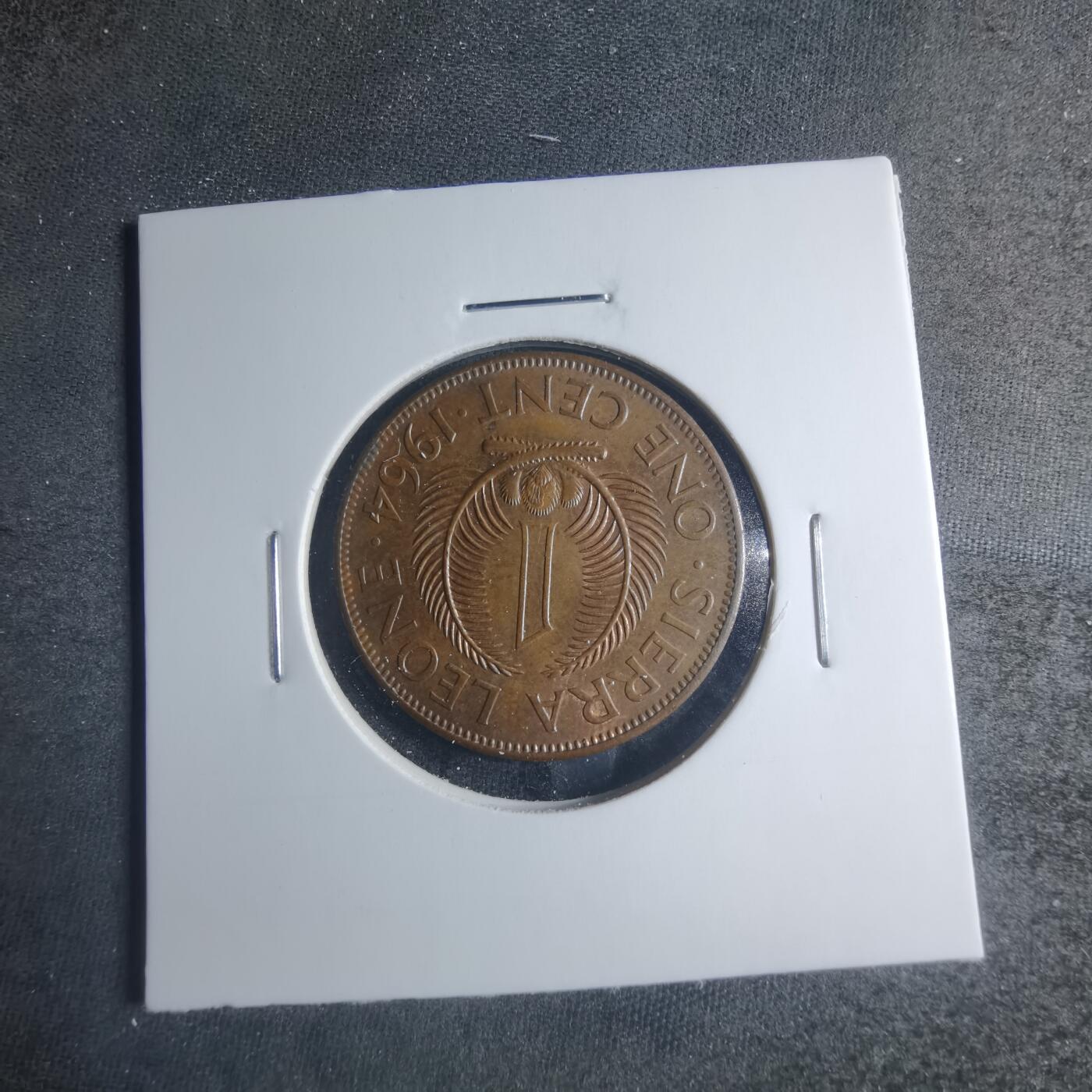 沼泽如烟--第885场 塞拉利昂1964年一分