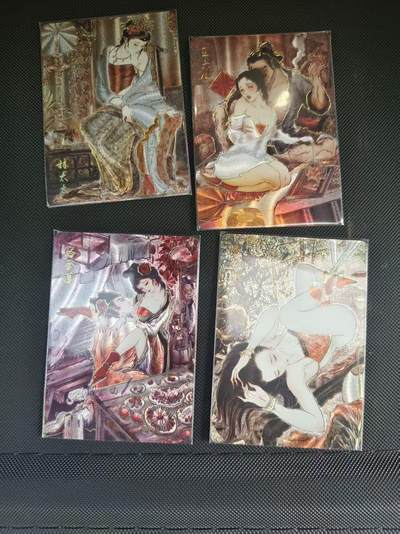 夜之极第三十四期 （11月1日周六晚9点截拍，欢迎竞拍） - 解语花 彫仙 金瓶梅4张 幻彩折光