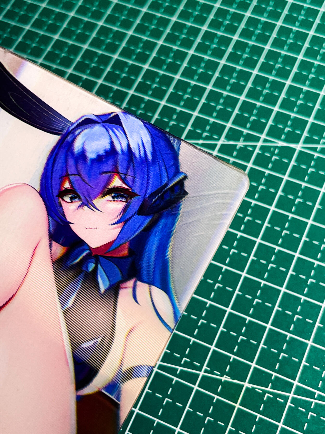 显眼宝35期 佣金1起 10月29日晚20:30截拍  涅槃卡牌 光冊玉足系列卡 A款 共1张 变幻工艺 大卡尺寸 63*88