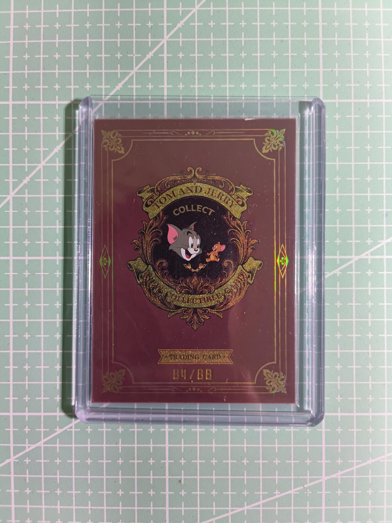 C先生卡牌 第15期 元集纪·刷子签·罐儿签·毒瘤签(持续收拍品中...) 【限编油画卡】卡尔森 84/88编《猫和老鼠》KES-UHR-002