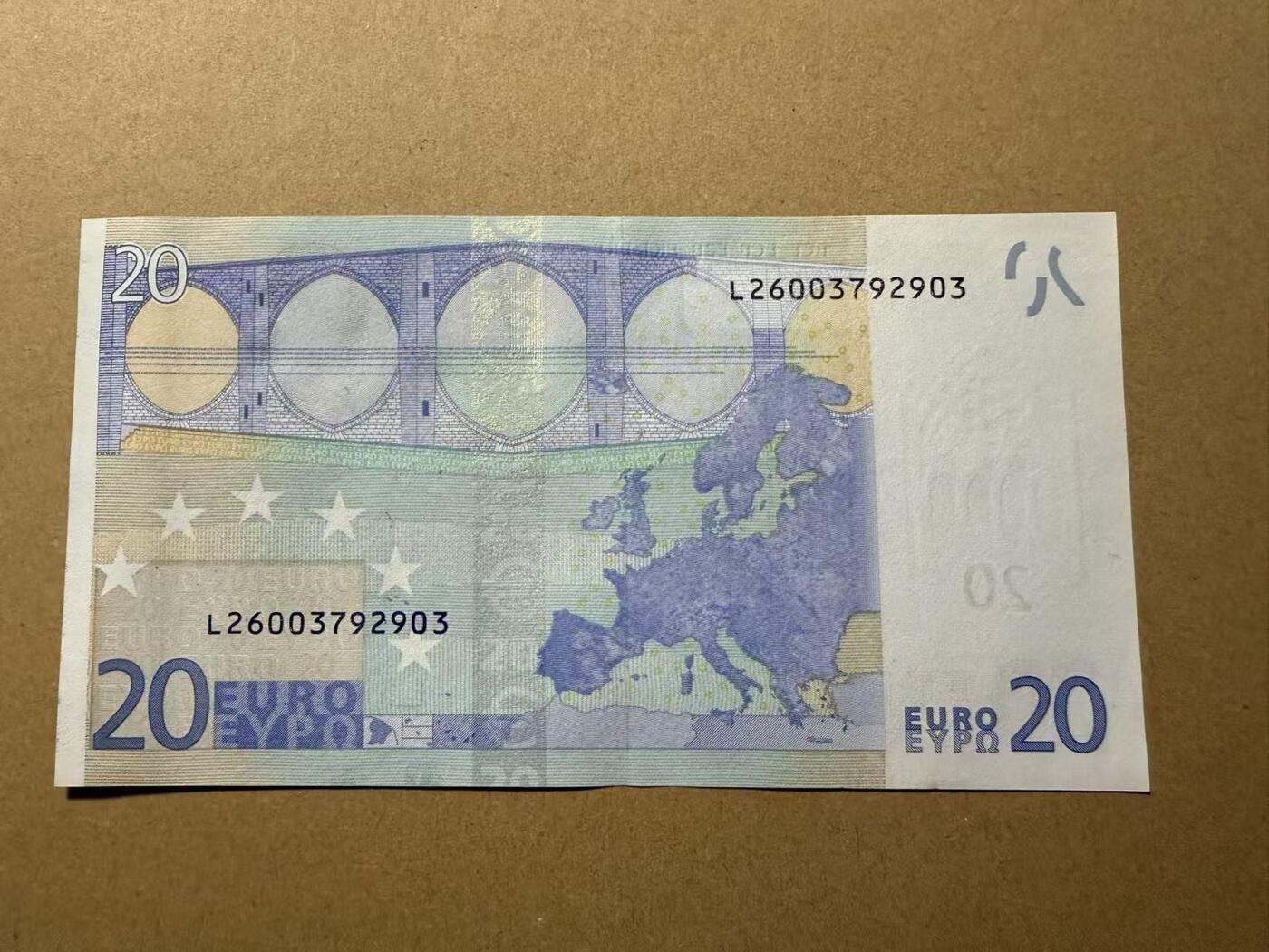 【礼羽收藏】🌏世界钱币拍卖第109期 02版 二签20欧 稀少国别 芬兰L 全新unc 