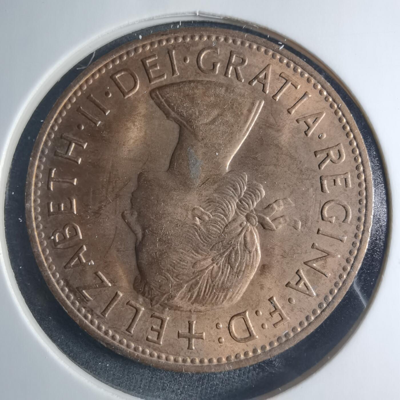 沼泽如烟--第885场 英国1967年1便士