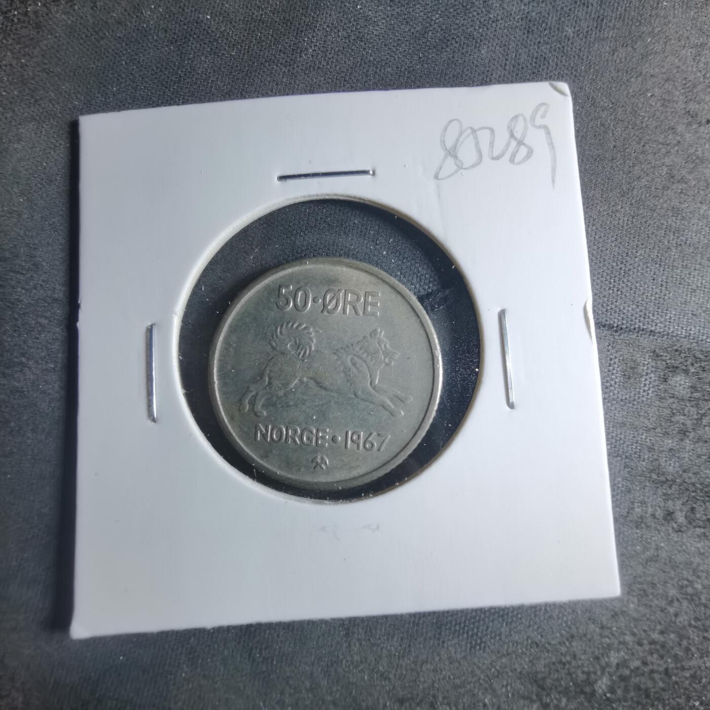 沼泽如烟--第885场 挪威1967年50欧尔