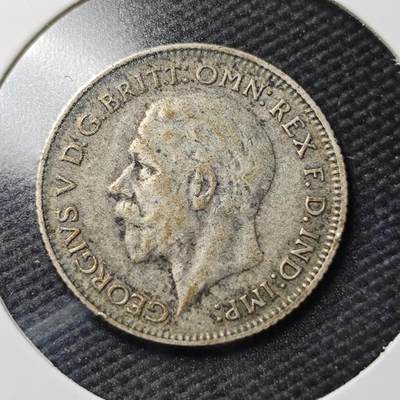 KK钱币收藏小铺  第361场  2月预留时间 周末发货 -  1930英国6便士银币