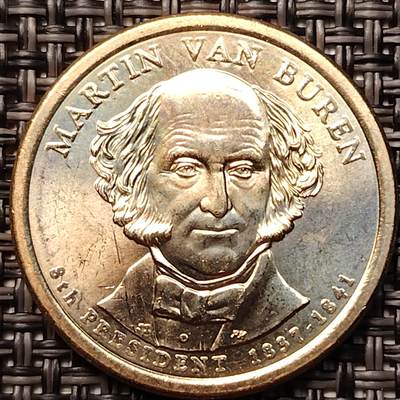 布加迪🐬～世界钱币(上海)🌾第 255 期 /  各国套币和散币 - 美国🇺🇸总统币 第八任 马丁·范布伦(1837-1841)