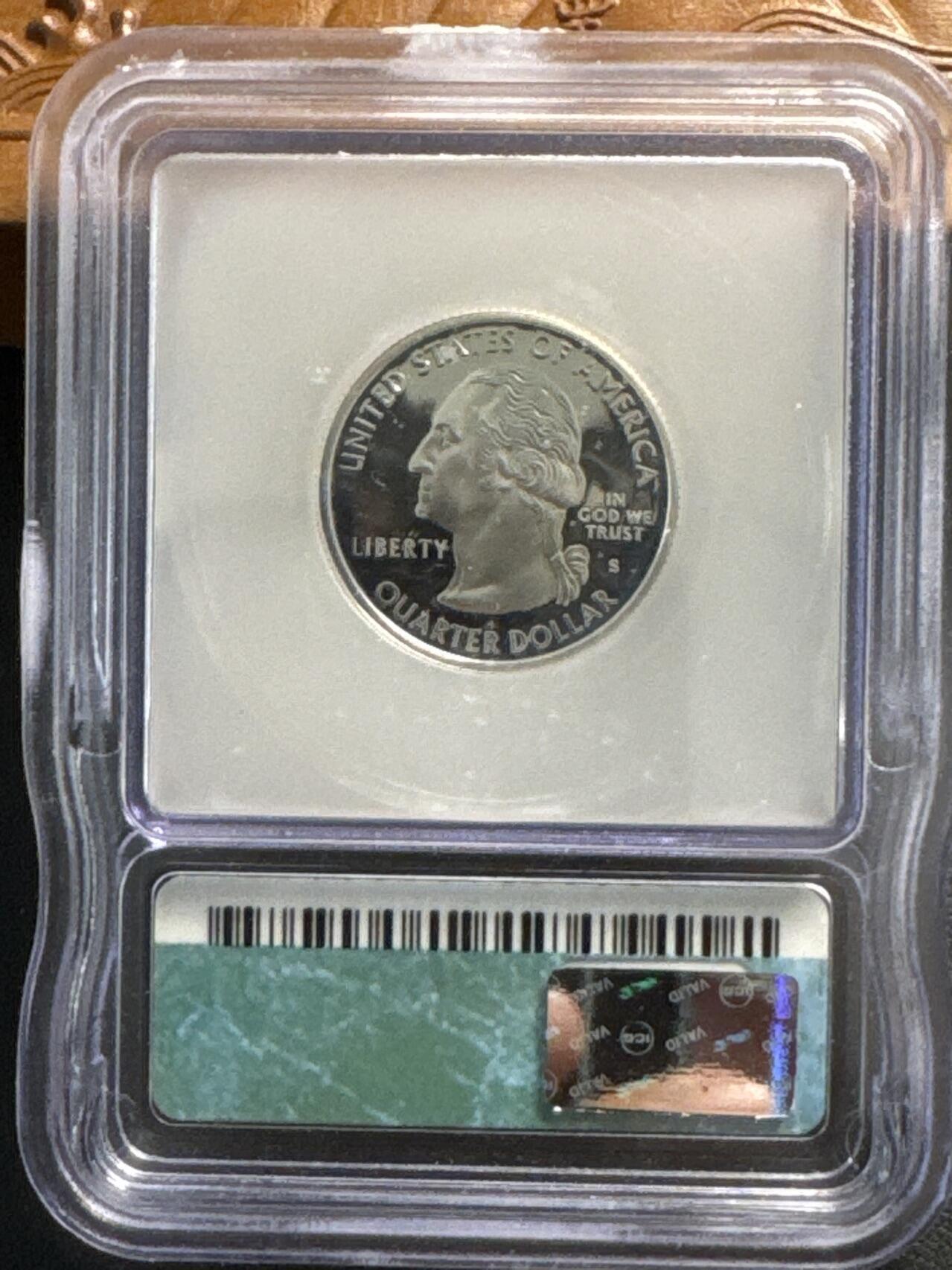 ❤️【币观天下】❤️ 第329期钱币拍卖- 2025.10.31周五晚上6点半场-长期征集拍品 2001年美国“蓝草之州”肯塔基州“故乡的路”银币ICG PR70