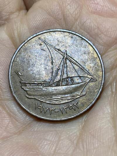 2025年第一百一十九场(总第一百四十五场）外国好品散币(免佣金) - 阿联酋🇦🇪1973年10费尔