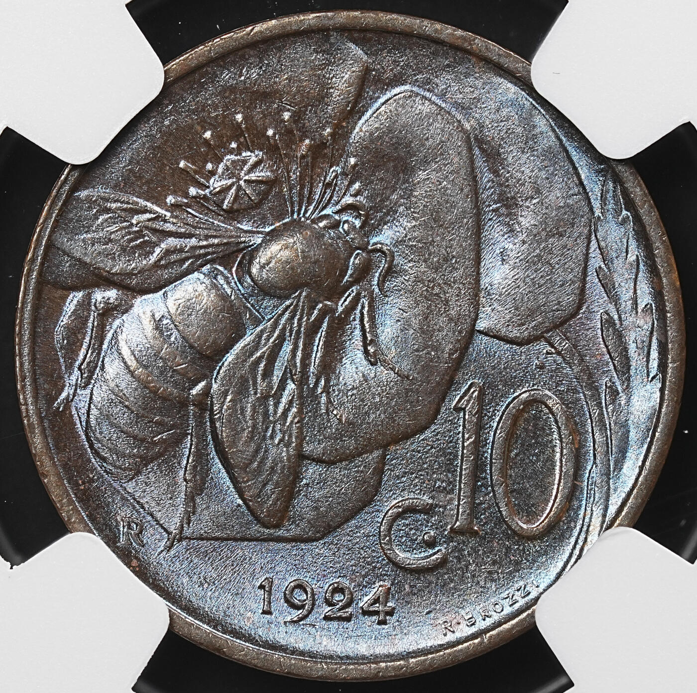 修遠堂世界钱币第九十一期 NGC评级 意大利旧钱币2枚