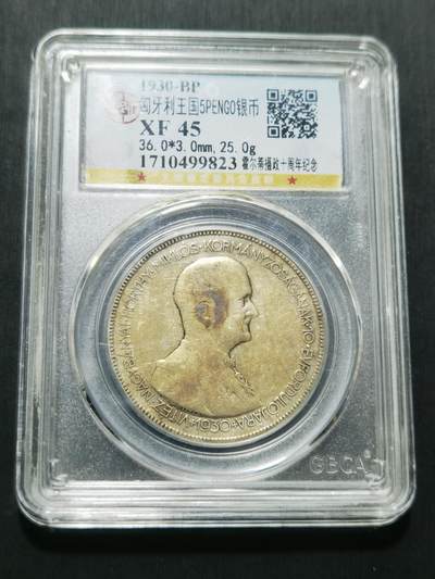 天下钱庄专场欢迎参拍 - 匈牙利双天使银币