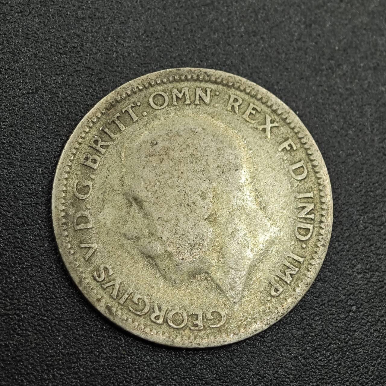 【淘币小摊】限时拍第七百八十拍  小银币场  满百包邮可预留两周  周一统一发货  英国1928年乔治五世6便士银币