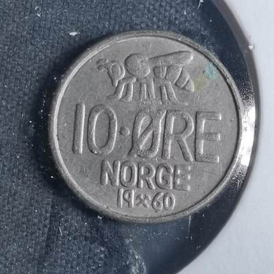 沼泽如烟--第885场 - 挪威1960年10欧尔