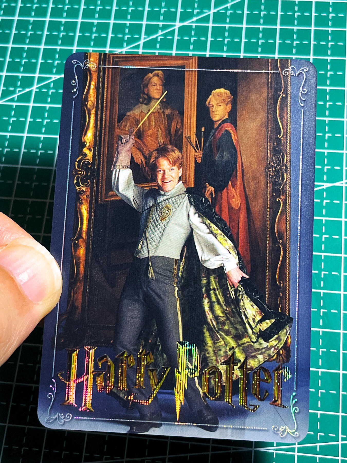 显眼宝35期 佣金1起 10月29日晚20:30截拍  茉莉卡牌哈利波特 闪卡一张 小卡尺寸