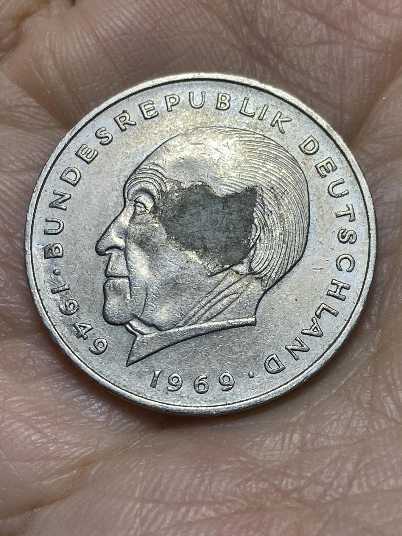 2025年第一百一十九场(总第一百四十五场）外国好品散币(免佣金) 德国🇩🇪1975年2马克(F标，斯图加特造)