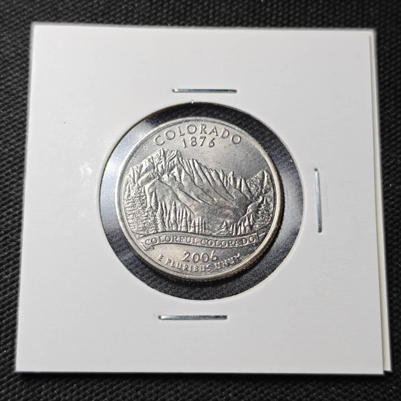 KK钱币收藏小铺  第361场  2月预留时间 周末发货  美国25分纪念币 好品