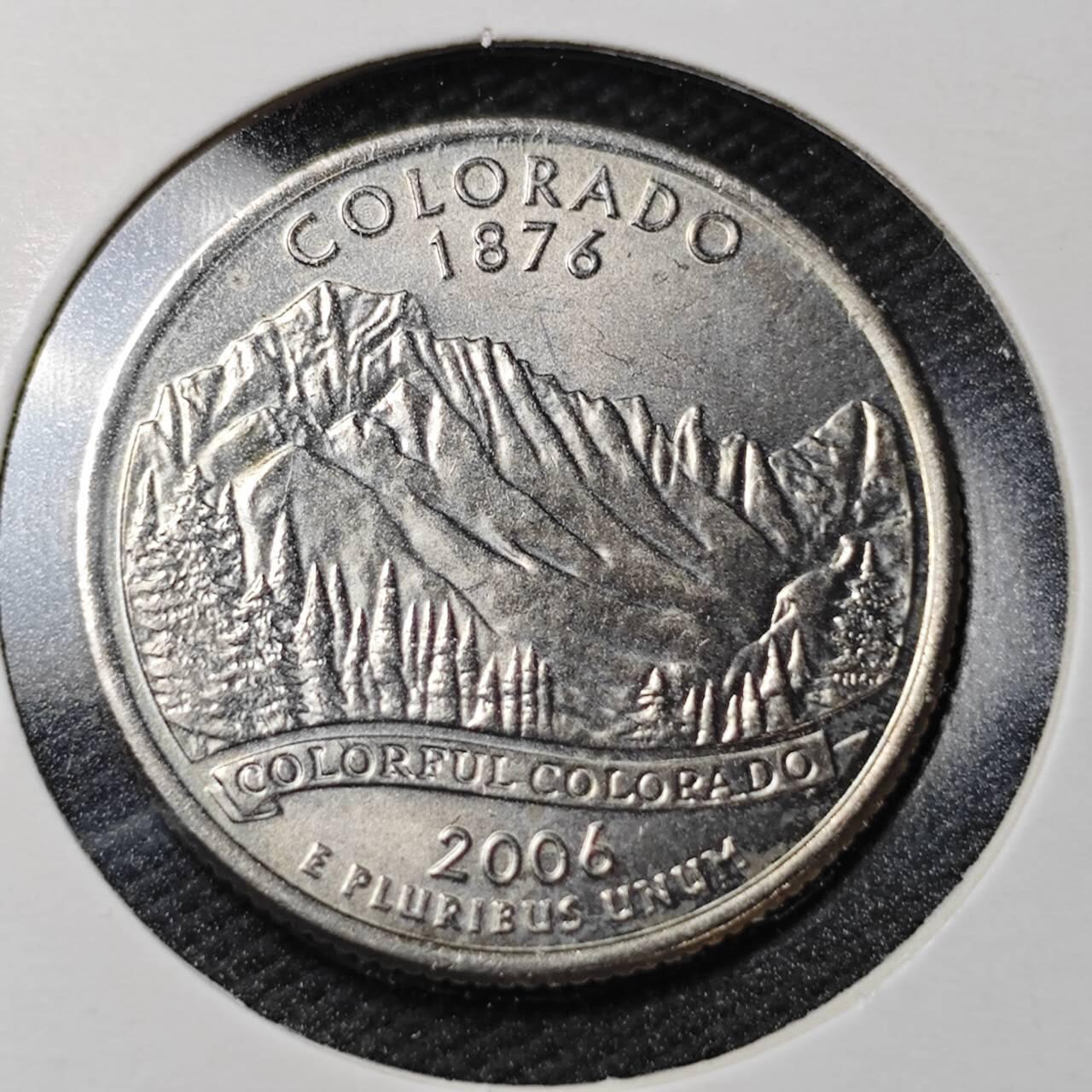 KK钱币收藏小铺  第361场  2月预留时间 周末发货  美国25分纪念币 好品