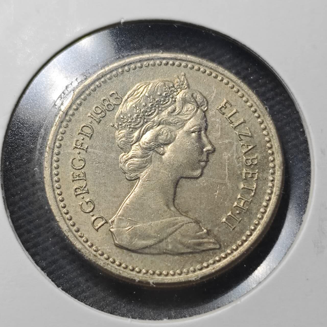 KK钱币收藏小铺  第360场  2月预留时间 周末发货  英国1镑