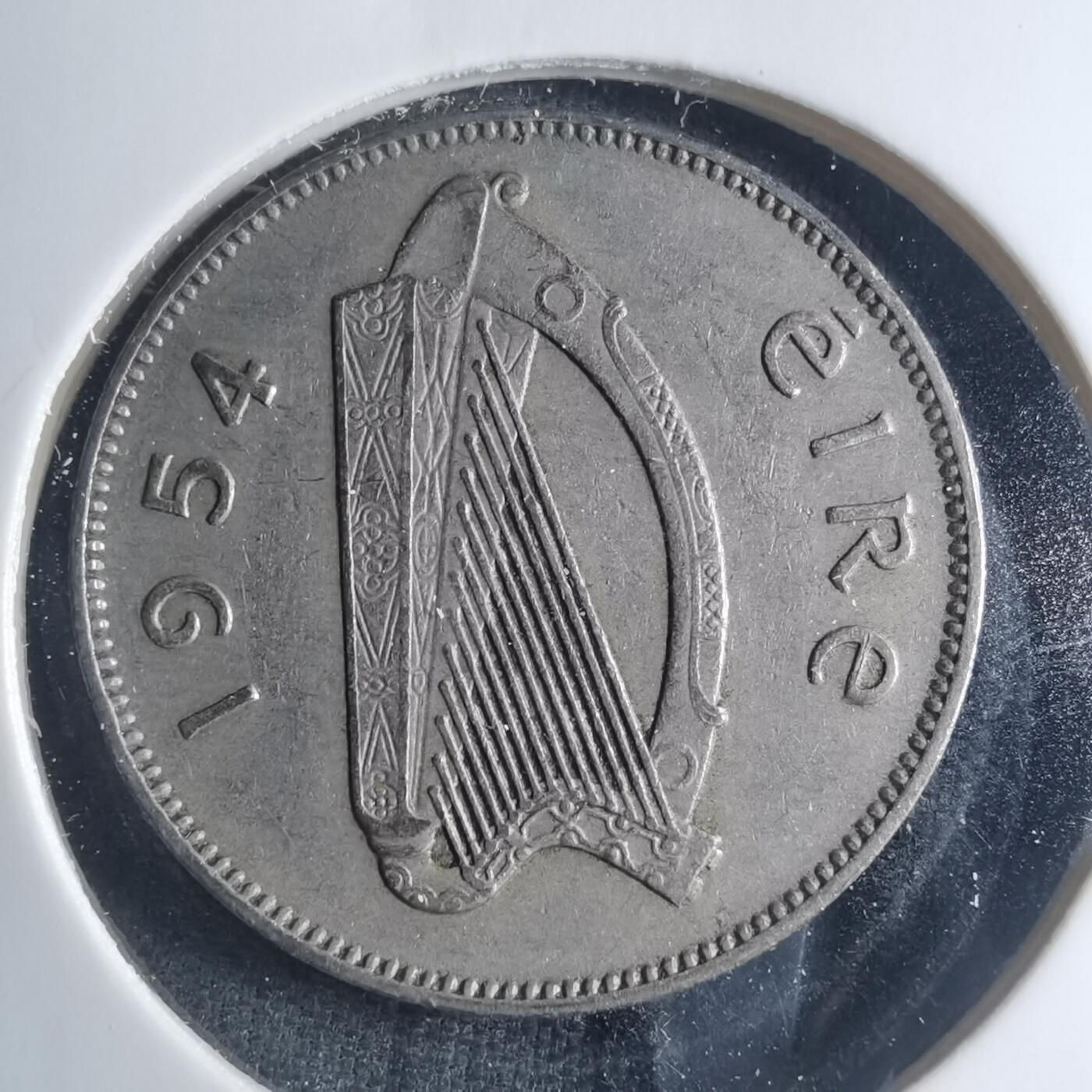 沼泽如烟--第885场 爱尔兰1954年1先令