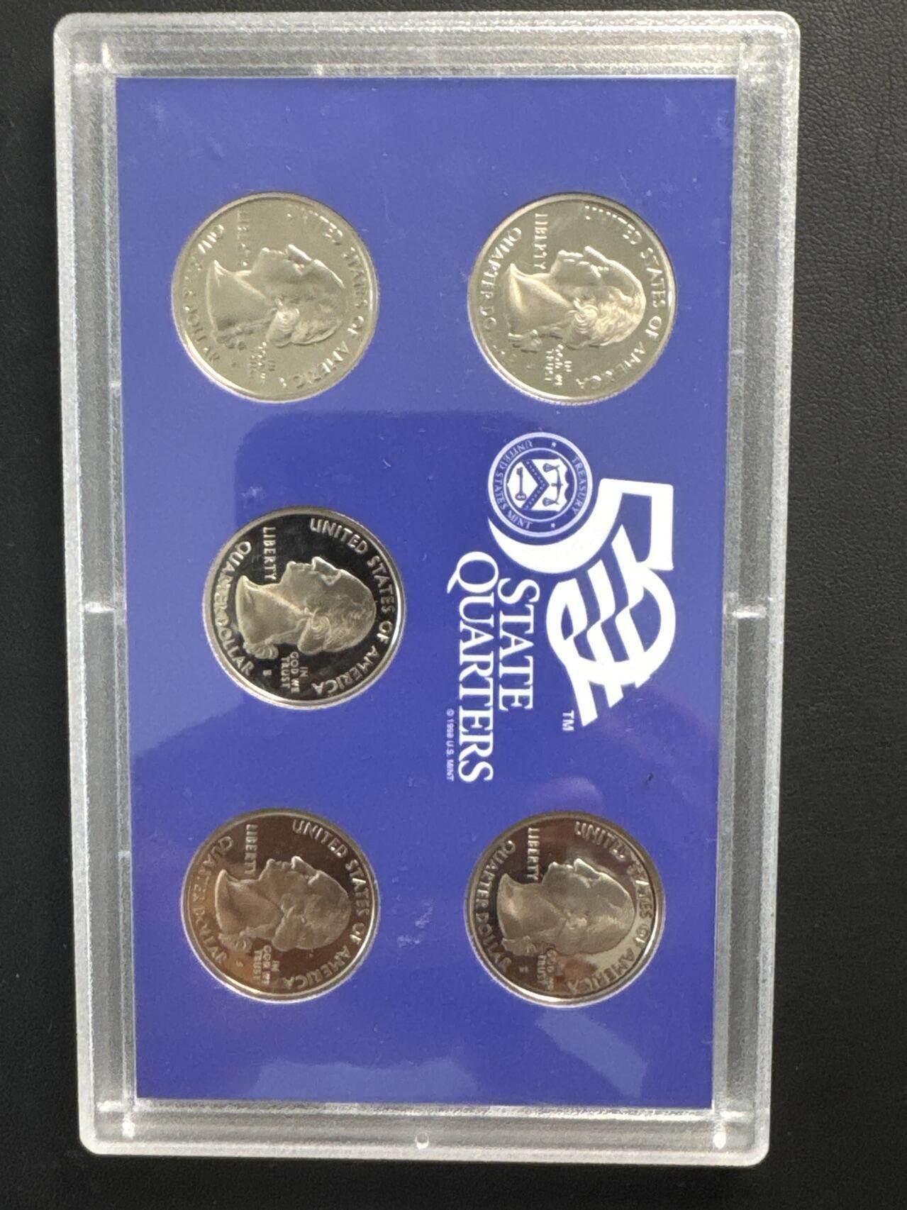 ❤️【币观天下】❤️ 第329期钱币拍卖- 2025.10.31周五晚上6点半场-长期征集拍品 美国2005年州币精制套装