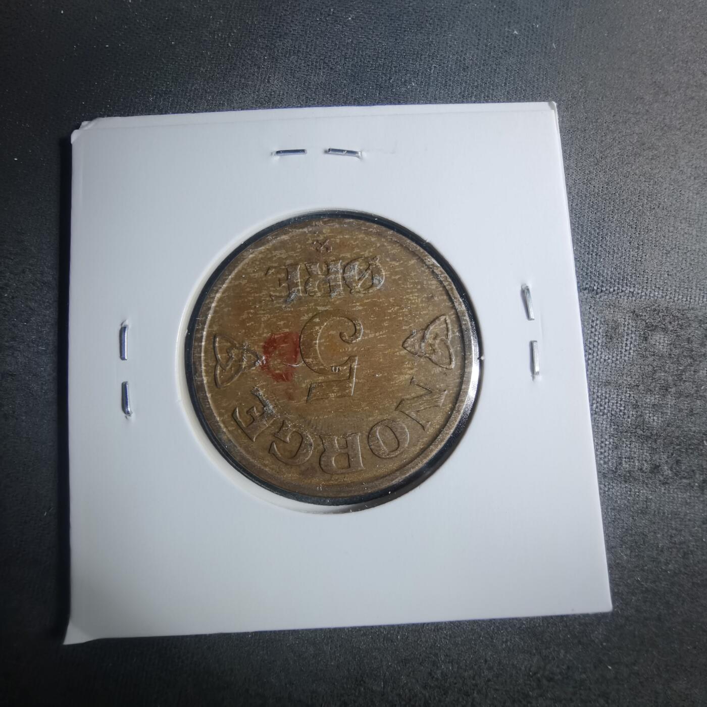 沼泽如烟--第885场 挪威1955年5欧尔