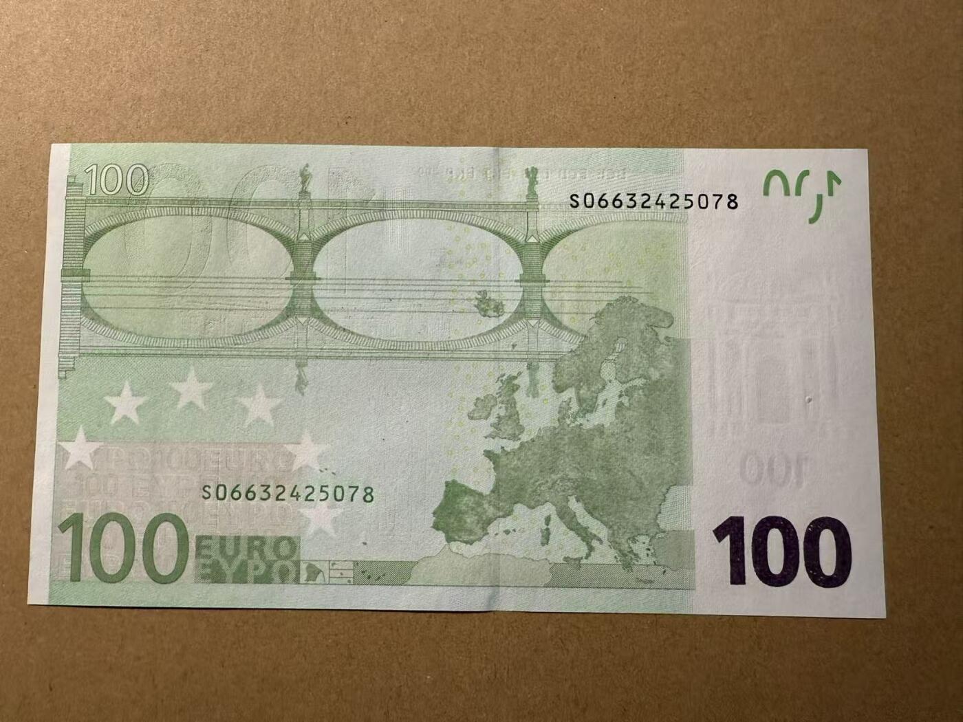 【礼羽收藏】🌏世界钱币拍卖第109期 02年 一签 100欧 全新unc 意大利版