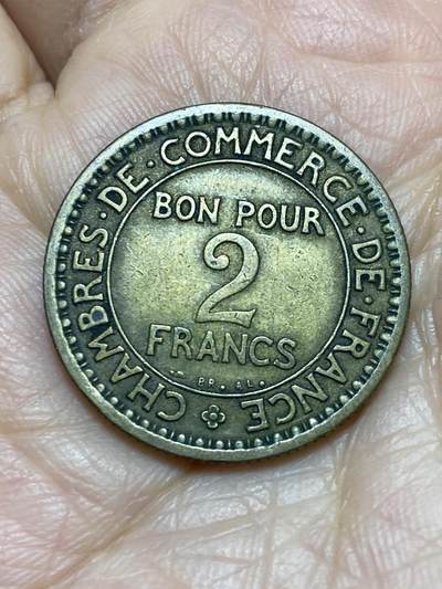 2025年第一百一十九场(总第一百四十五场）外国好品散币(免佣金) - 法兰西第三共和国1921年2法郎