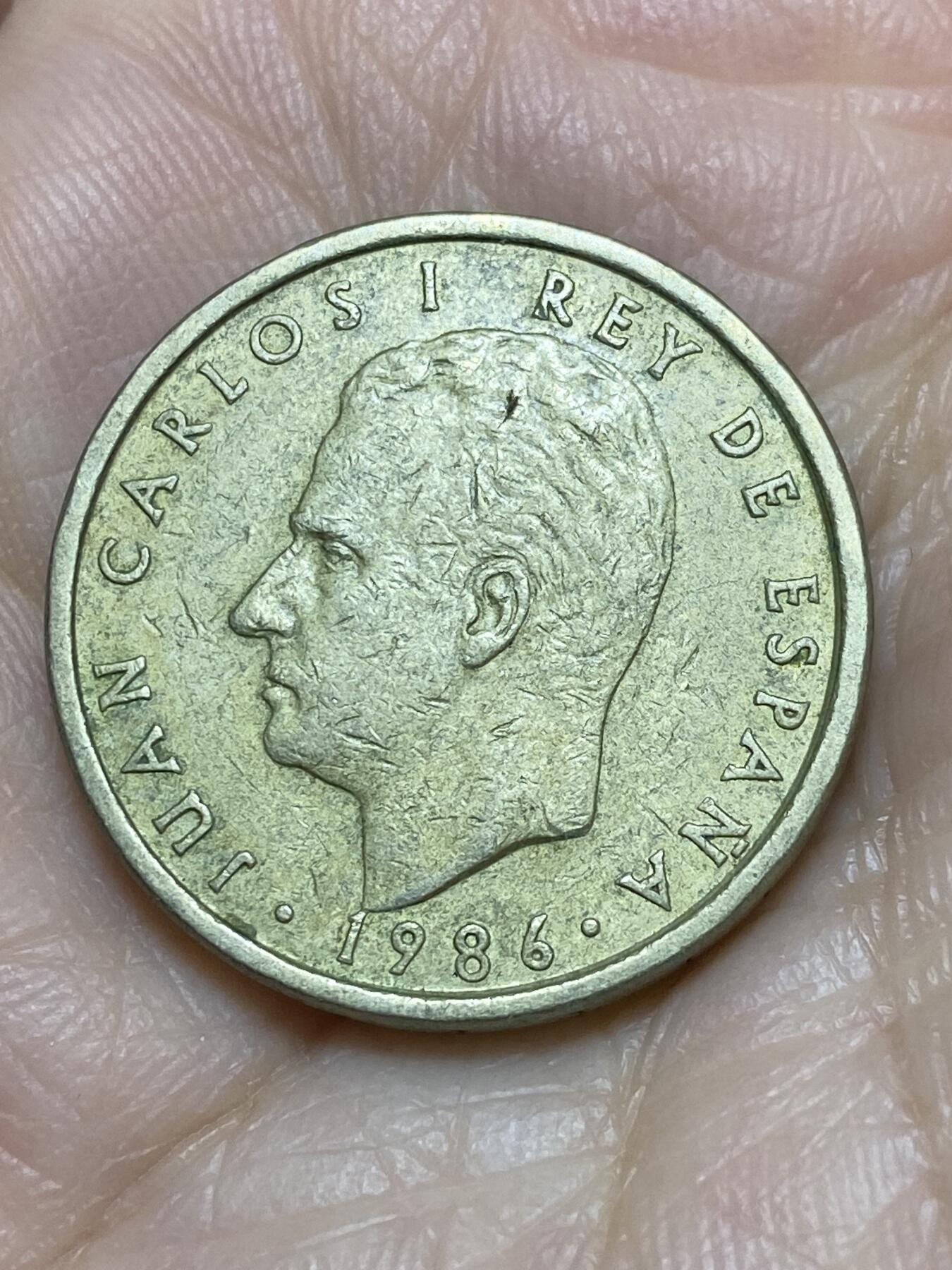 2025年第一百一十九场(总第一百四十五场）外国好品散币(免佣金) 西班牙🇪🇸1986年100比塞塔