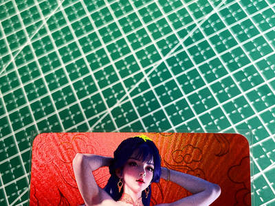 显眼宝35期 佣金1起 10月29日晚20:30截拍  - 嘎嘎鸭卡牌   红背卡系列     天穹长老艺术卡   共1张   折彩工艺   大卡尺寸  63*88