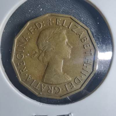 沼泽如烟--第885场 - 英国1955年3便士